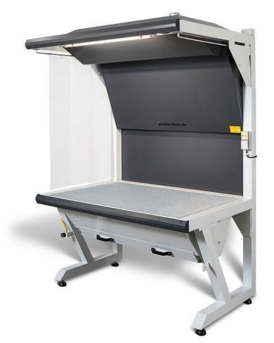 DENIOS afzuigtafel voor slijpwerkzaamheden, werkoppervlak 2000 x 900 mm, 248405