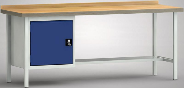 KLW standaard werkbank - 2000 x 700 x 840 mm L x D x H, WS118N-2000M40-X7026