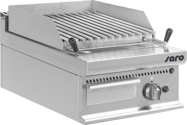 Saro gas lavasteengrill tafelmodel E7/BS1BB, 423-1260