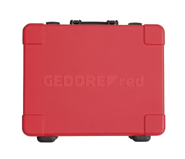 GEDORE gereedschapskoffer rood leeg 445x180x380mm ABS, 3301660
