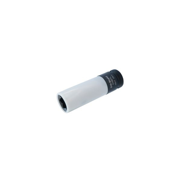 SW stalen wielmoerdop, 1/2", 17 mm, diep, 07887L