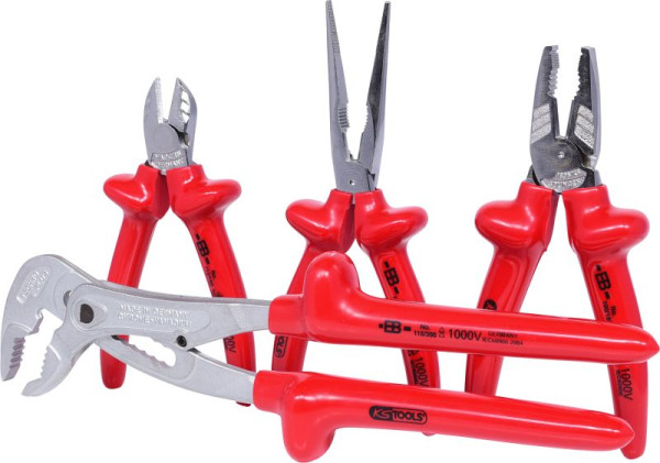 KS Tools 1000V tangenset, 4-delig, variant 1, 117.1700