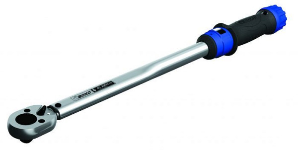 Boxo 3/8" Robuuste stalen behuizing, omkeerbare momentsleutel met vierkantaandrijving 12 ~ 60 Nm, VE: 10 stuks, TWM2-60N