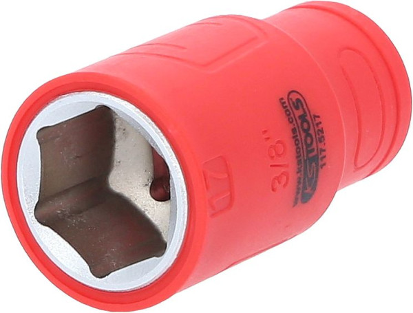 KS Tools geïsoleerde dopsleutel 3/8", 17 mm, 117.5217