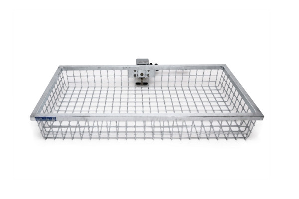 Achterdrager Optimaal, opvouwbaar met snelsluiting in maat 1200 x 600 x 175 mm, 900301