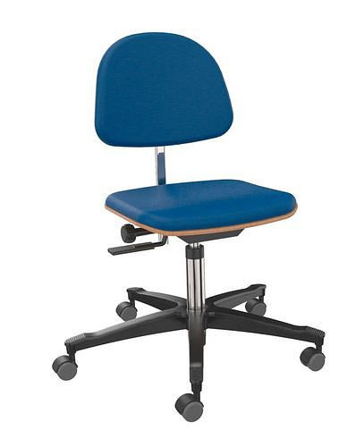 Dauphin werkstoel bekleed in blauw, 266897