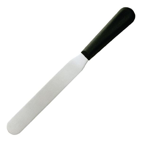 Hygiplas paletmes recht 20cm zwart, D404