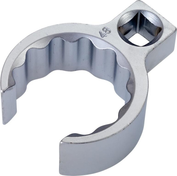 Hazet ringsleutel, dubbel zeskant, open, hol vierkant 12,5 mm, buiten dubbel zeskant profiel, 46 mm, binnen vierkant 12,5 = 1/2", 848Z-46