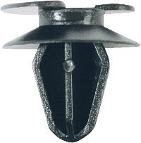 KS Tools verbindingsclip, zwart voor Opel, verpakking van 10, 420.1605
