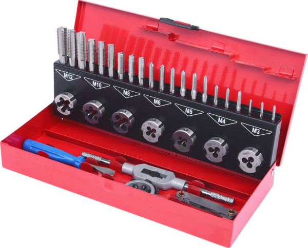 KS Tools HSS Co draadsnijgereedschapset, 32-delig, 331.0732