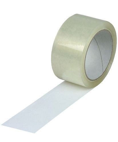 TransPak PP-plakband, stil, 50 mm breed x 66 m, dikte 48 µ, transparant, verpakking: 36 rollen, 299504