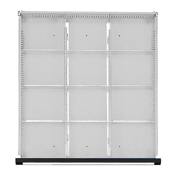 ANKE ladescheidingsset; voor lade 500 x 540 mm (BxD); 1/3 divisie