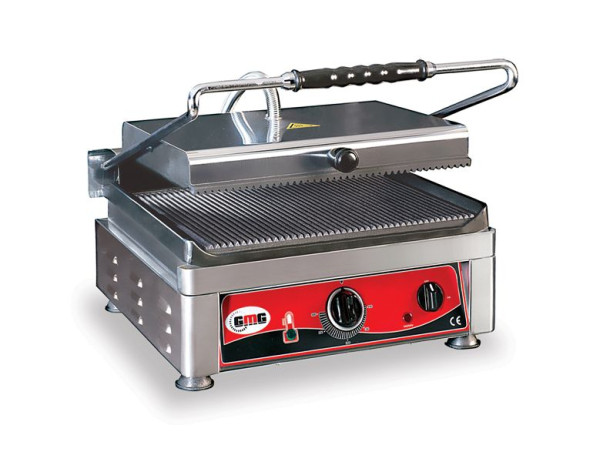 GMG contactgrill - gegroefd boven / gegroefd onder, grilloppervlak: 45 x 27 cm, uniforme temperatuurregeling voor boven- en onderwarmte, KG2745E
