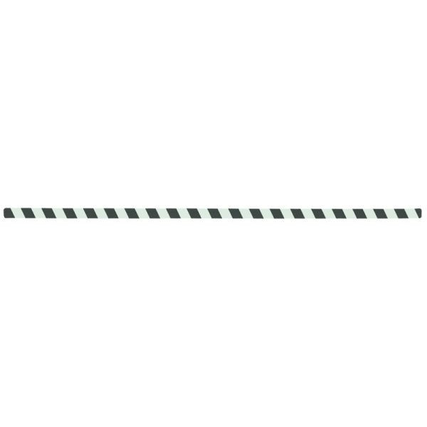 m2 antislipbekleding, fotoluminescent, zwart/groen, losse stroken 25x1000mm, VE: 10 stuks, M1XV100252
