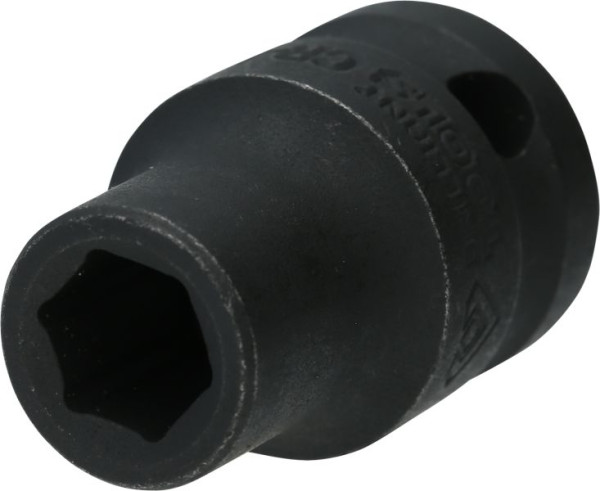Brilliant Tools slagdop 1/2" zeskant 10 mm, kort, BT022631