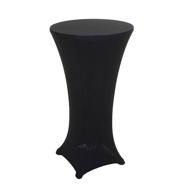 Mendler statafelhoes HWC-J30, tafelhoes hoes, stretch Ø 60cm, zwart, 76097