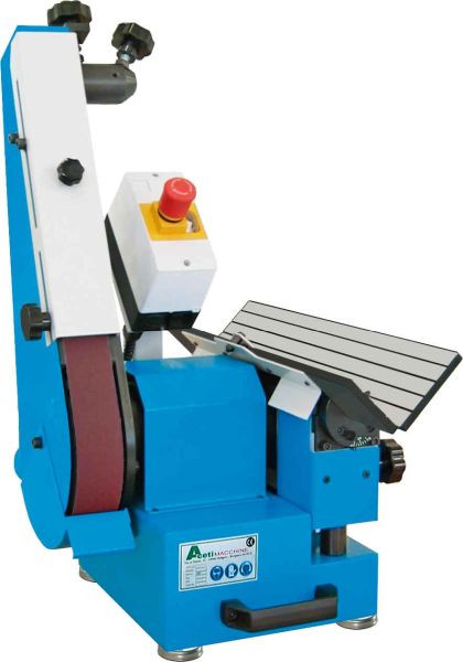 Aceti Bandschleif- und Kantenfräsmaschine, Schleiftisch 60 x 300 mm, Aceti ART. 88