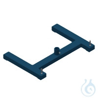 JUCHHEIM Stativfuß für Stativrohre Ø 34 mm, Breite 680 mm, pulverbeschichtet, 32200.10