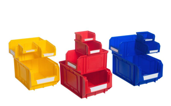 SOFAME set van 48 opbergbakken rood 1L, W010080216