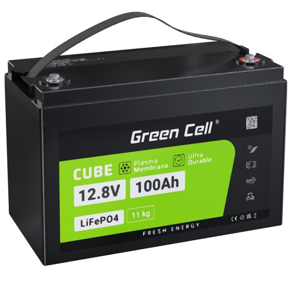 Green Cell LiFePO4 1280Wh-batterijpak Lithium-ijzerfosfaatbatterij CAV05