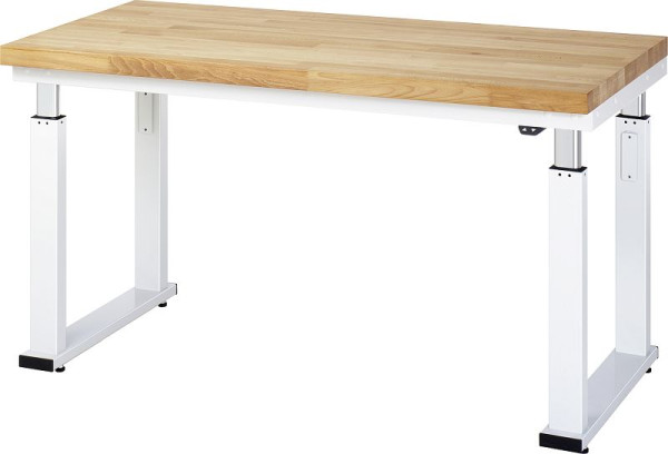 RAU werkbank serie adlatus 600 (elektrisch in hoogte verstelbaar), 1500x850x700 mm, 08-WB-150-070-B
