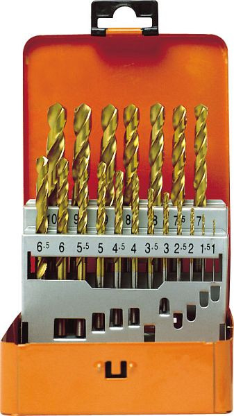 Projahn boorcassette HSS-TiN ECO 19 stuks 1-10 / 0,5 mm, 60390