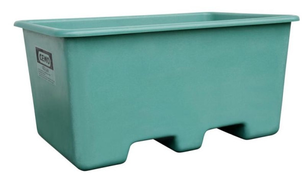 Cemo rechthoekige container 400 L, groen, 10583