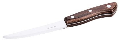 Contacto steakmes, groot, imitatiehout, 4660/245
