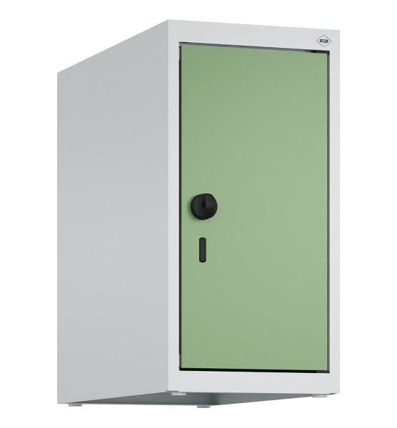 C+P kastopzet Classic PLUS, bovenkast, 7035/6011, veiligheidsdraaisluiting, 500x250x500mm, 1 vak, 080090-19 S10006