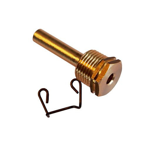 Environ dompelhuls G1/2" messing, inbouwlengte 50mm RVS, 7000011