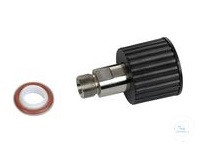 Rettberg aanpassingsset GL 32 naar schroefdraad M 16×1, roestvrij staal, temperatuurbereik -60 tot +200°C, 107000026