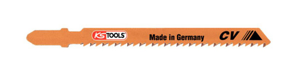 KS Tools decoupeerzaagblad, CV, 100 mm, 4 mm, T101DP, verpakking van 5, 129.3103S