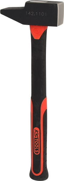 KS Tools monteurhamer, glasvezel handvat, Franse vorm, 1000 g, 142.1101