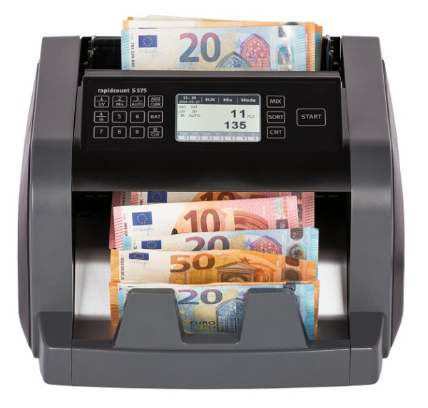 Ratiotec bankbiljettentelmachine Rapidcount S575 (Cash Box), 947014
