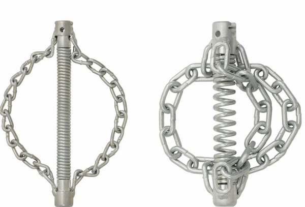 KS Tools kettingwerperkop met gladde ketting, 3 kettingen diameter 45 mm, 22 mm, 900.2284