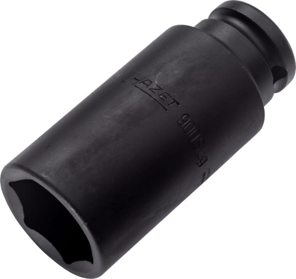 Hazet impact, machine schroevendraaierdop, zeskant, hol vierkant 12,5 mm, 27 mm, lange versie, 900SLG-27