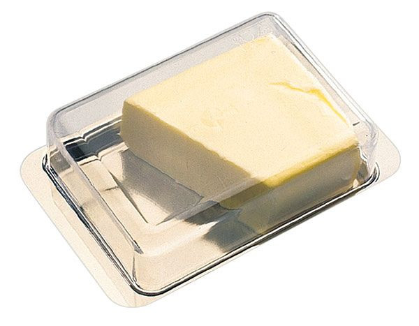 APS koelkast botervloot, 16 x 9,5 cm, hoogte: 5,5 cm, RVS 18/0, aromadichte deksel, 00063