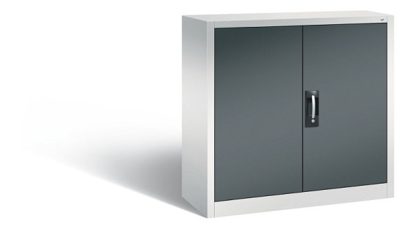 C+P Magazinschrank, H1000xB1000xT420 mm, Grau/Anthrazit, 133944-22 S10008