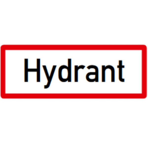 Stone HGS informatiebord, brandkraan, 210x594mm /RA2/platte vorm 3mm, hwsb04021593p