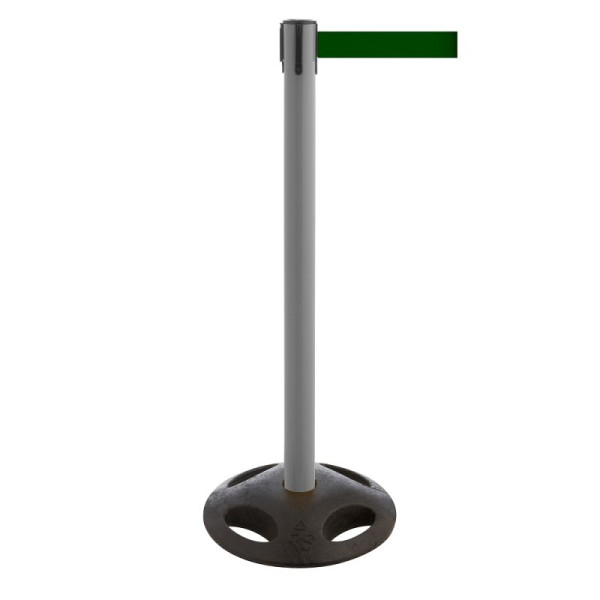 Stein HGS HGS personengeleidingssysteem -P-Line Utility-, antraciet, donkergroen, met magnetisch banduiteinde, 12828a-1004