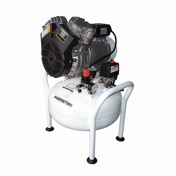 AEROTEC zuigercompressor, perslucht zonder droger, olievrij, 25 L, 2013229
