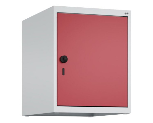 C+P kastopzet Classic PLUS, bovenkast, 7035/3003, veiligheidsdraaisluiting, 500x400x500mm, 1 vak, 080090-12 S10001