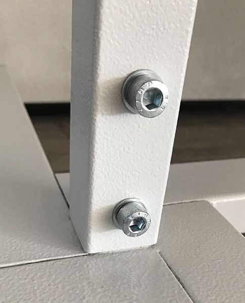 Bedrunka + Hirth werk- en montageframe, traploos in hoogte verstelbaar, wielen Ø100 mm, afmetingen in mm (BxD): 660 x 660, 05.10.21B
