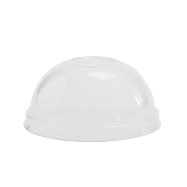 Vegware composteerbare koepeldeksels voor soep en universele bekers 23cl, VE: 1000 stuks, GH167