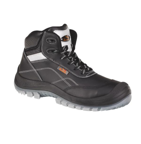 Hase Safety ZÜRICH, Sicherheitshochschuhe schwarz, EN 20345-S3, Größe: 44, 85141-04-44