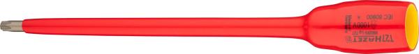 Hazet schroevendraaierdop, hol vierkant 10 mm, binnen TORX® profiel, T27, lange versie, 8802KV-LG-T27
