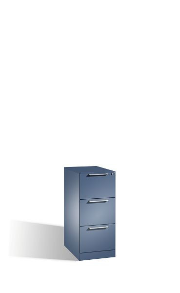 C+P hangarchiefkast Asisto, H1010xB440xD600mm, kleur: verre blauw, beugelgreep, 146245-311 S10090
