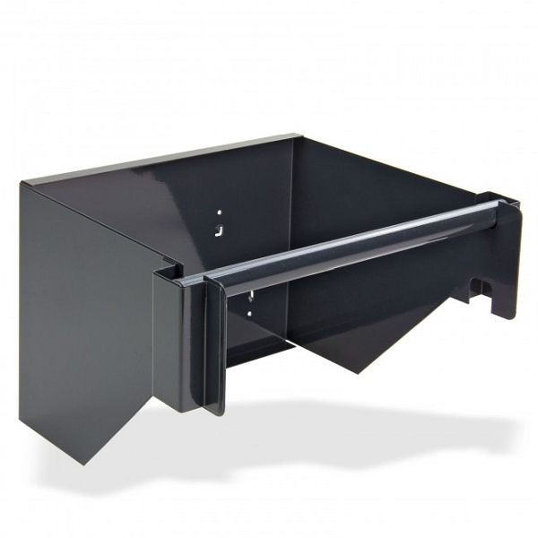 ADB papierrolhouder voor werkplaatswagens, afmetingen: 300x200x250 (BxHxD), kleur: grijs, RAL 7016, 23207