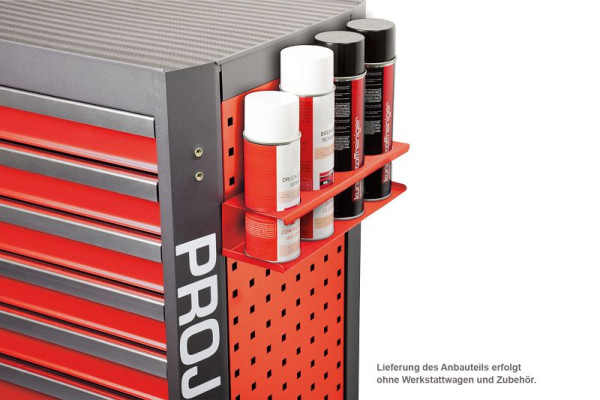 Projahn accessoires werkplaatswagen GALAXY blikjeshouder voor 4 blikken rood, 5503-103