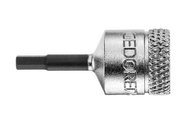 GEDORE schroevendraaierbit, 1/4'' voor binnenzeskantschroeven, 2 mm, 1812556